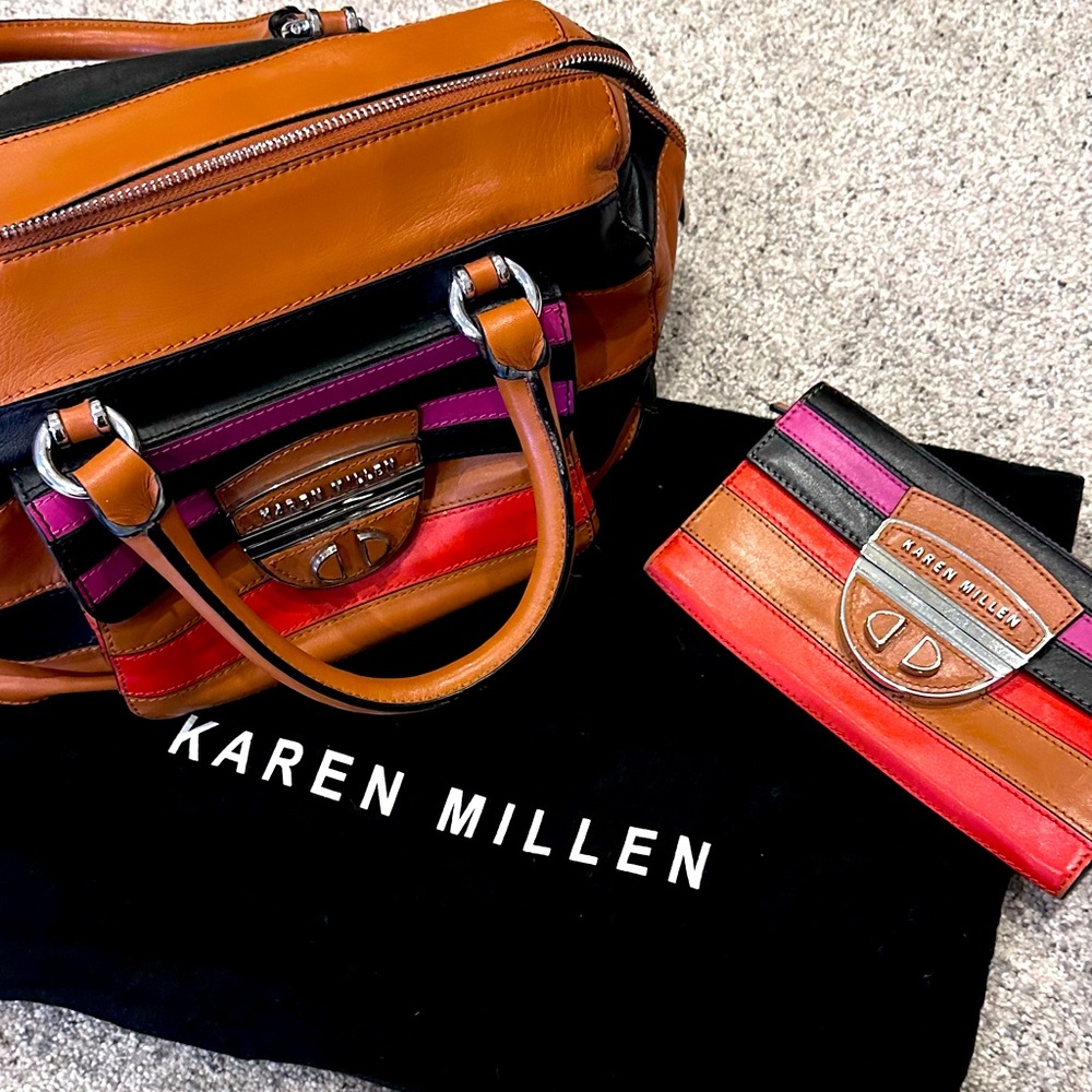 Karen Millen bag and matching wallet.